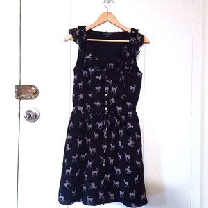 Banana Republic Deer Print Dress